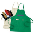 10 Oz. Poly-Cotton Adjustable Apron w/ Pockets